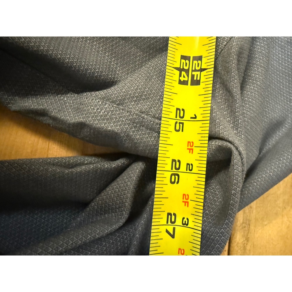 Charles Tyrwhitt Non-Iron Classic Fit Gray Dress Shirt Men's 17.5 35 100% Cotton - Picture 9 of 9